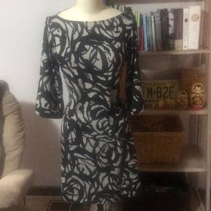 Black and grey print dress!